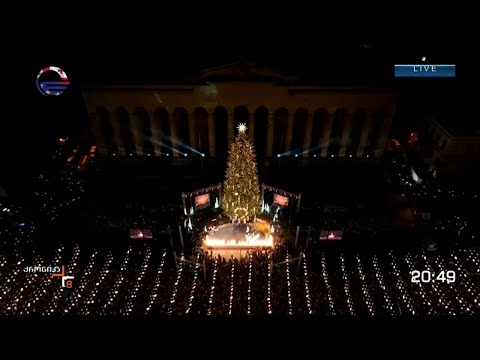 თბილისის მთავარი ნაძვის ხის ანთების ცერემონია